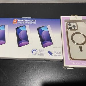 Tempered Glass Screen Protectors for iPhone 13/12 Pro Max - 3 Pack